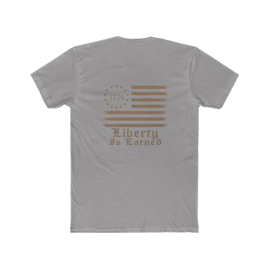 Liberty Is Earned T-Shirt | 1776 Betsy Ross Flag