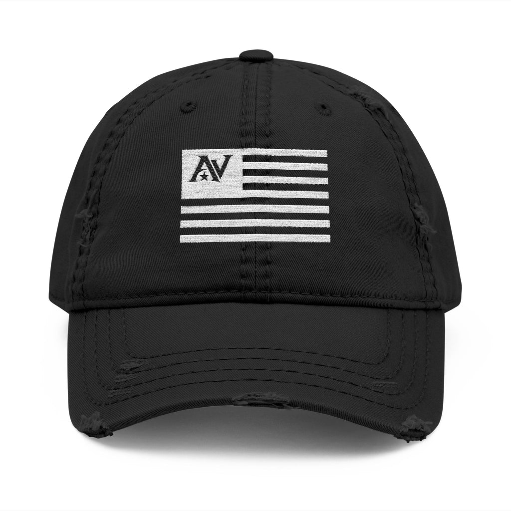 AV Embroidered Flag Cap