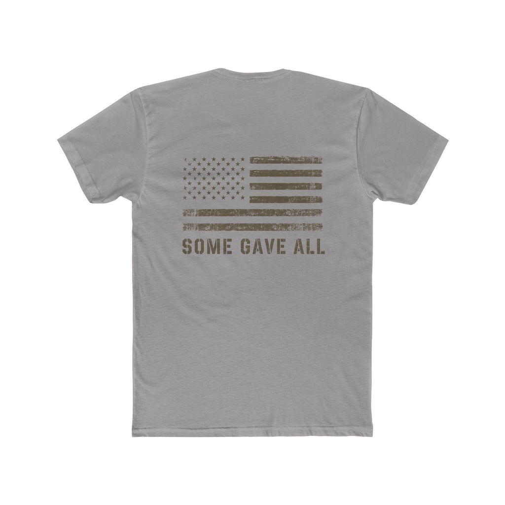 Some Gave All American Flag T-Shirt | Patriotic Military Apparel