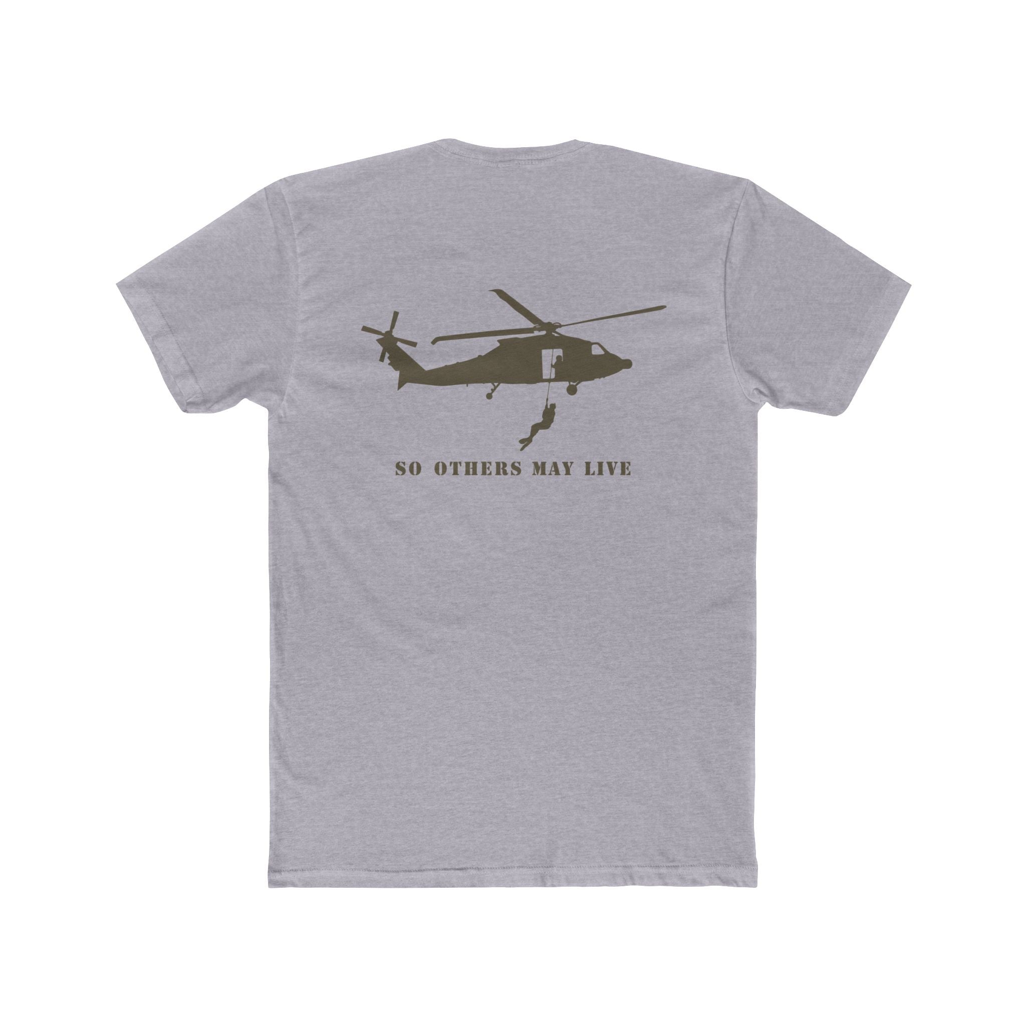 American Valor Rescue Tee | "So Others May Live" back graphic