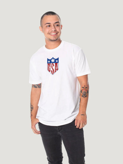 USA T-Shirt | White