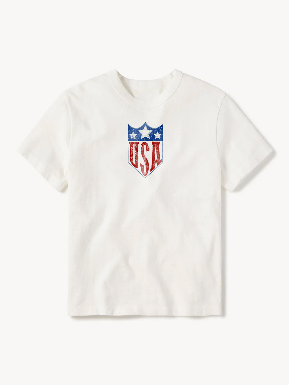 USA T-Shirt | White